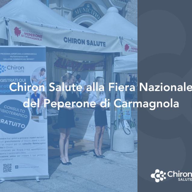 Chiron Salute alla Fiera Nazionale del Peperone di Carmagnola