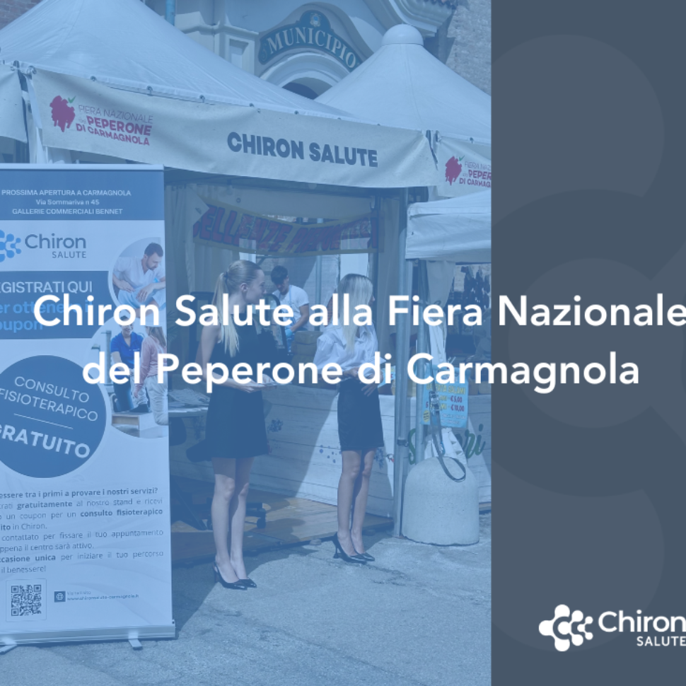 Chiron Salute alla Fiera Nazionale del Peperone di Carmagnola